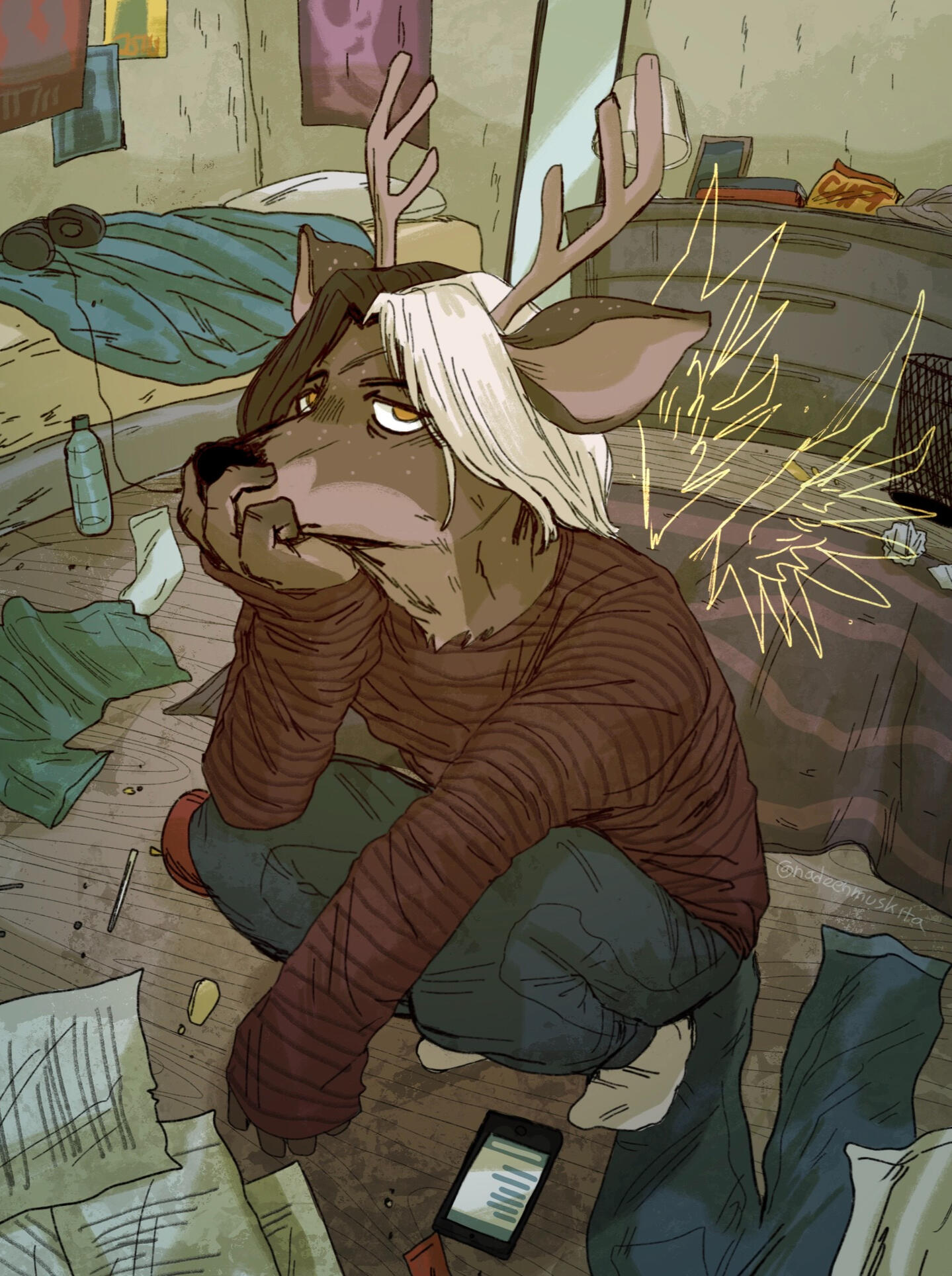 art by @nadeenmuskita